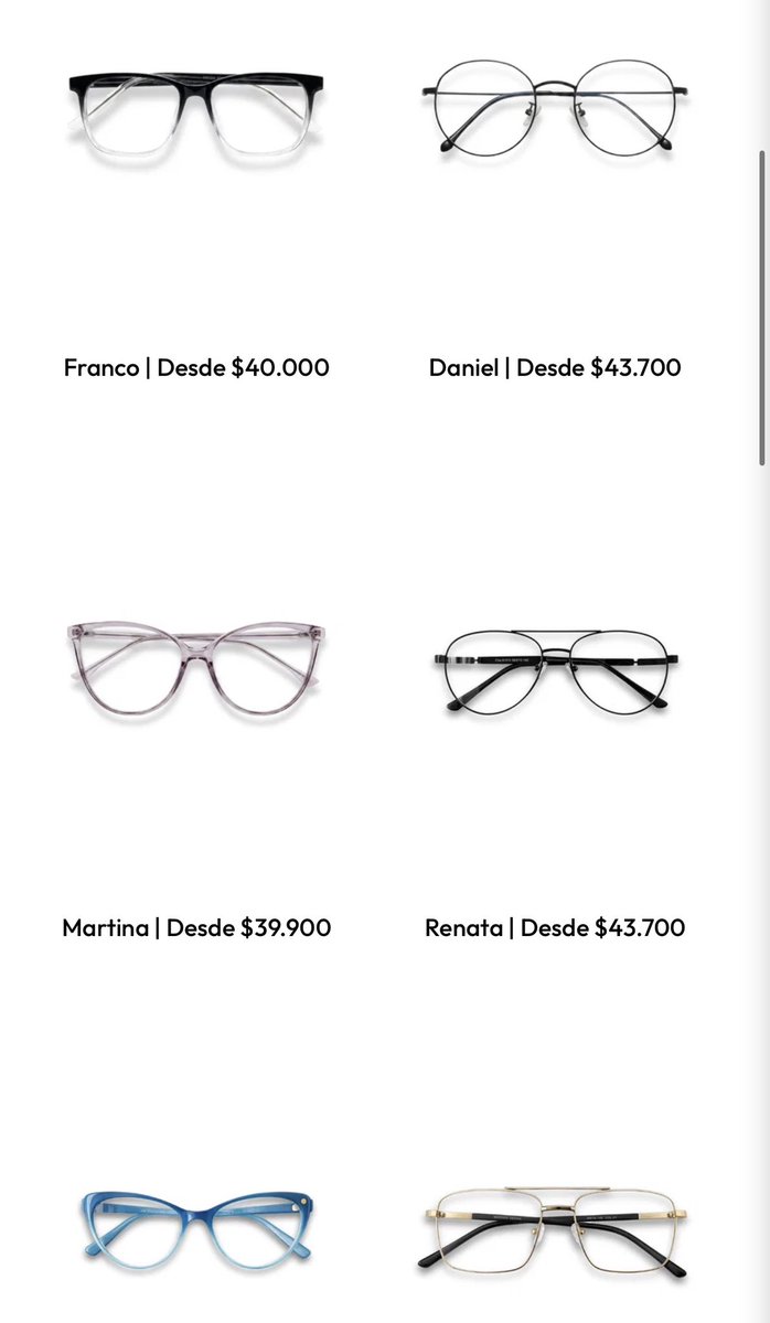 jefadelahorro's tweet photo. BASTA DE PAGAR UNA FORTUNA tus lentes recetados ❌❌❌❌ 

Por acá los conseguis desde $39.990 con envíos q todo el país https://t.co/VcOtzzg7bQ 

👉Elegis el modelo y tipo de cristal
👉Haces la compra
👉Te escribimos para pedirte la receta 
✅Listo, sos feliz con nuevos lentes! 

Te llegan a tu casa y haces todo online que más querés? 😉😉