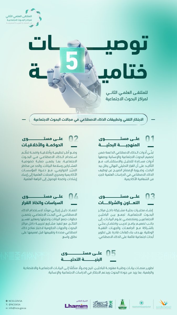 المركز الوطني للدراسات والبحوث الاجتماعية NCSS tweet media