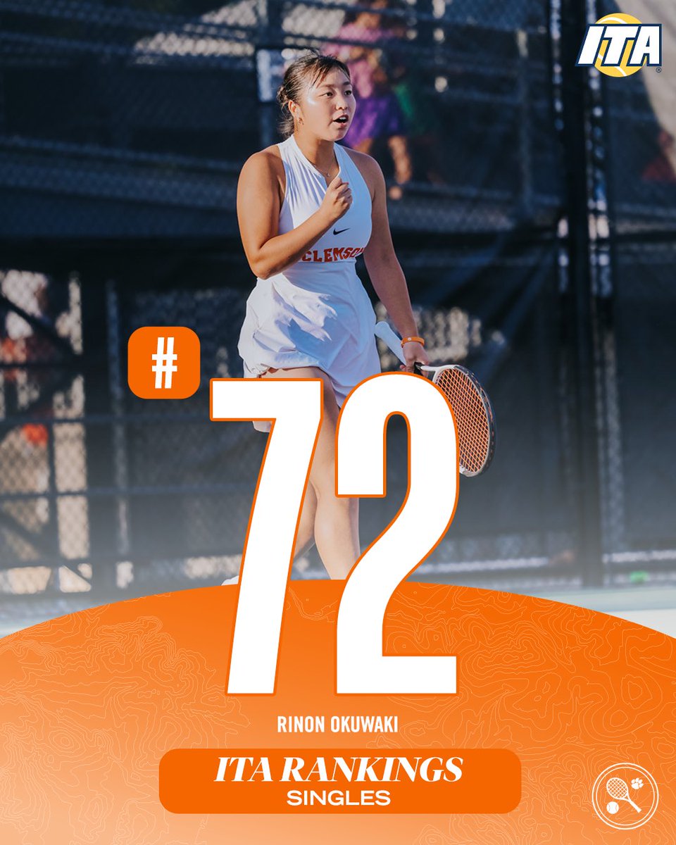 ClemsonWTennis's tweet image. Built on consistency
#OB