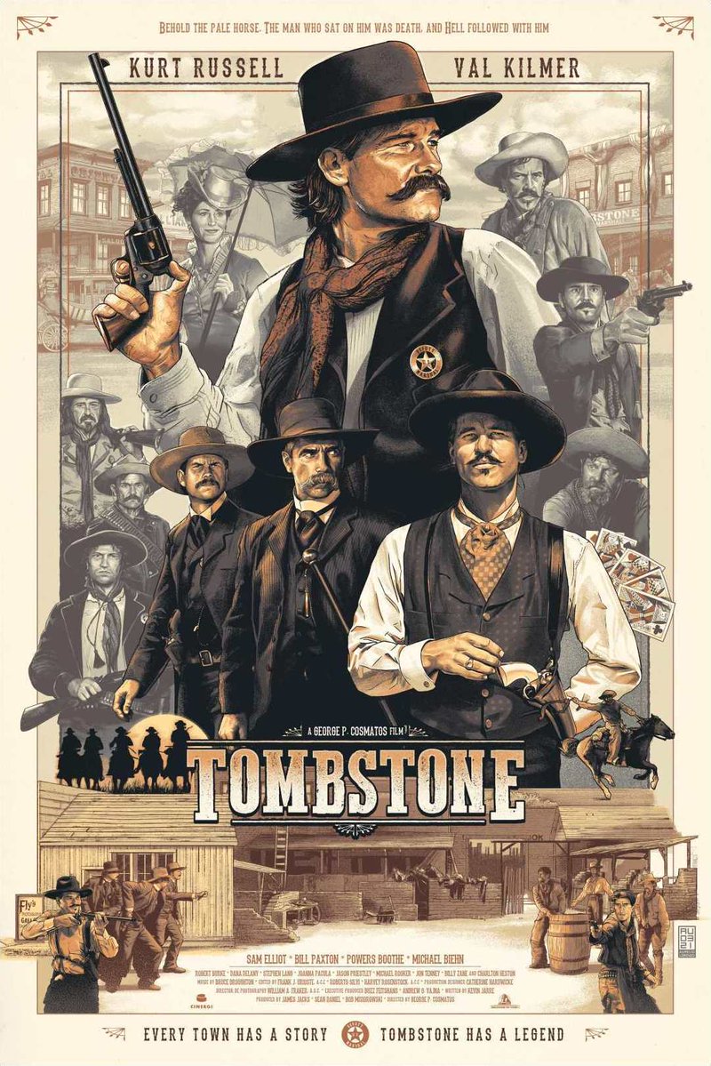 PosterEscape's tweet image. Brilliant posters for The Karete Kid and Tombstone by @au_lorenzo 

#TheKareteKid #Tombstone
