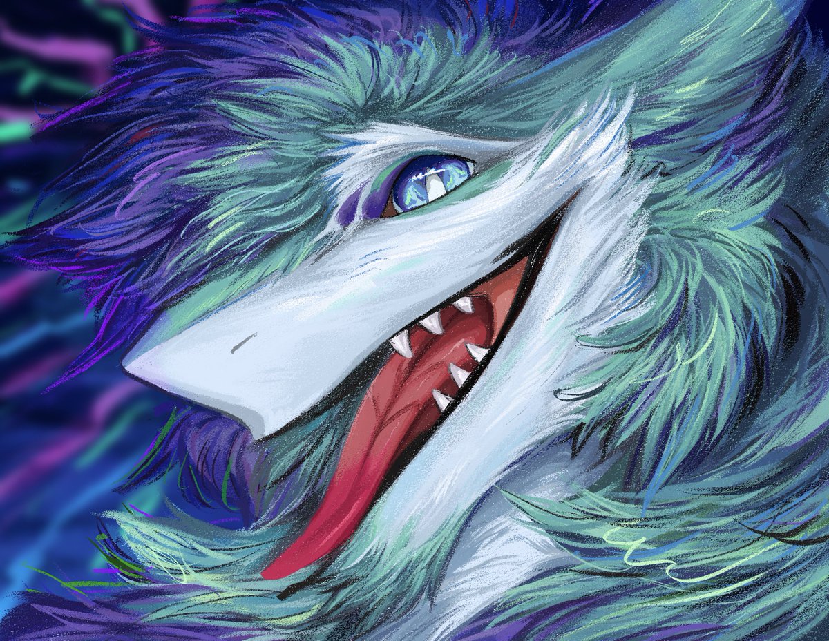 Crayon headshot completed or @/dandy-guy on Bsky!