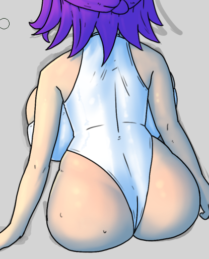 not to brag but that's a nice butt