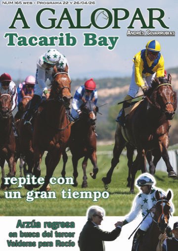 AgaloparTurf's tweet photo. 📍Tacarib Bay repite y se supera
📍Arzúa regresa en busca del tercer Valderas para Rocío
📍Patrik Olave gana Gr.3 y apunta a G.1
📍Janácek con cuatro favoritos en @HipodromoSnSn 
📍Arguinzones con cuatro inscritos en el Primer Paso
👉🏽 ¡Dale!: https://t.co/kU4Er2r8Th https://t.co/mLiyjEns1P