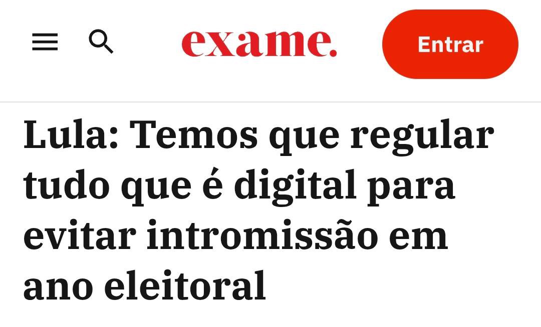Regular para evitar intromissão é como cortar árvore para evitar desmatamento! 😅