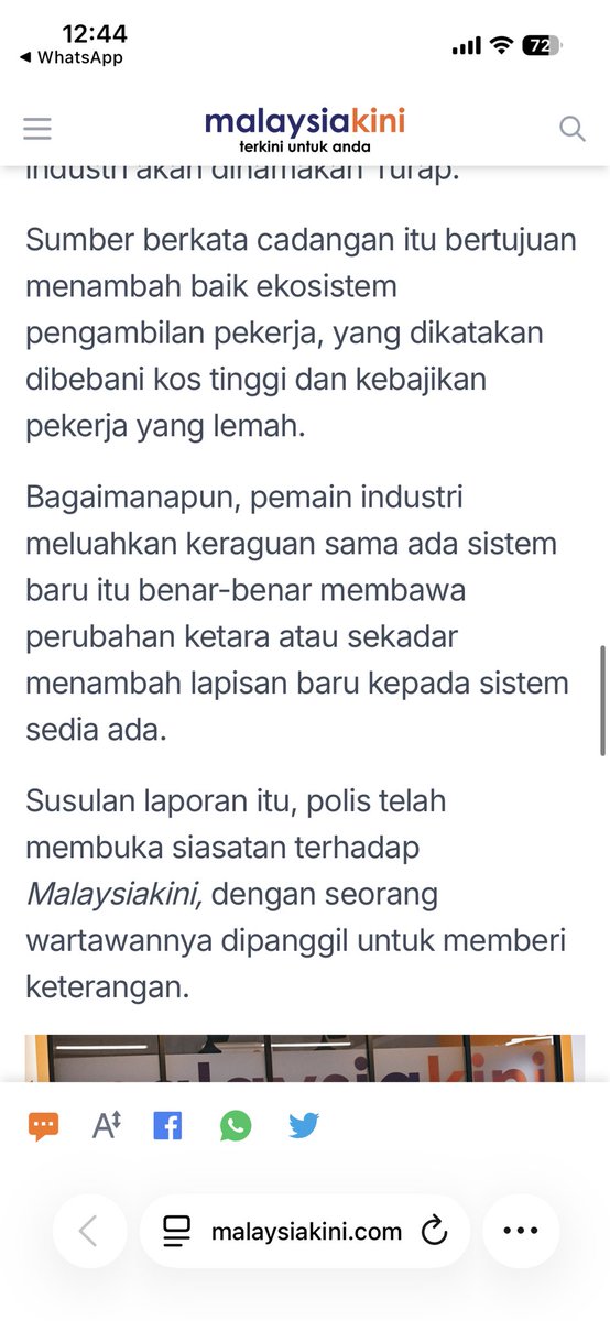 goh_junhao's tweet photo. Bro, baca betul2 dulu. Di mana dia referring to his own case.

You’re talking about Mkini?

So apa MMM buat pasal wartawan2 yg disiasat ditangkap ni? Melainkan keluar kenyataan yg NGO biasa pun boleh buat. https://t.co/0pUeKqQRBB