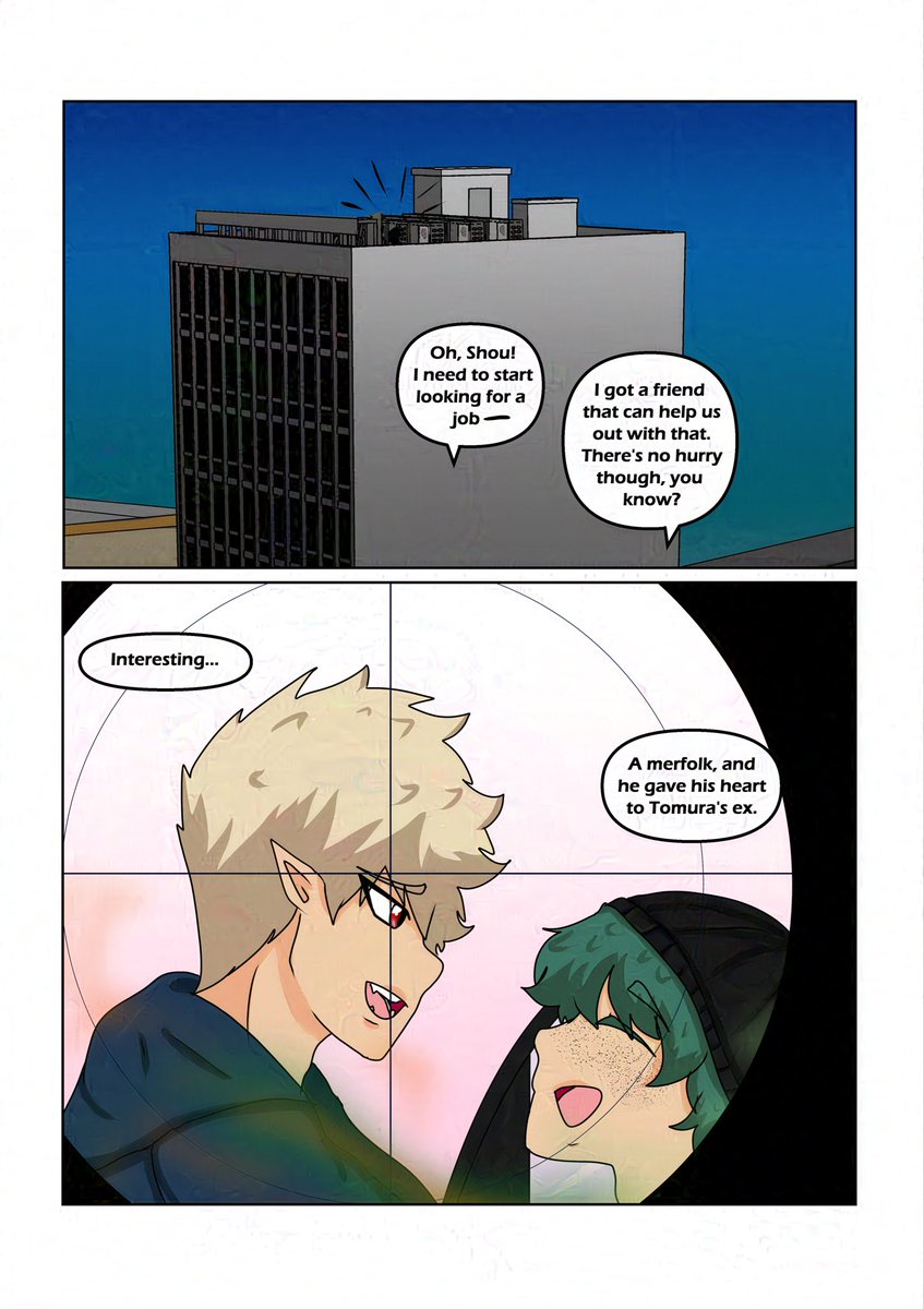 serah_writes's tweet photo. For You, My Heart A/B/O Mermaid BkDk AU    
Chapter 7 P18-P19 
Dabi has entered the chat! End of Chapter! I'll be taking a break from the mermAU to work on my Mermay schedule! https://t.co/FNzVvrKPQA