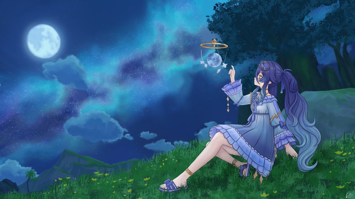 CottonCanD7_'s tweet photo. layla under the night sky
#Layla #レイラ #GenshinImpact https://t.co/z0IZnb0Lbu
