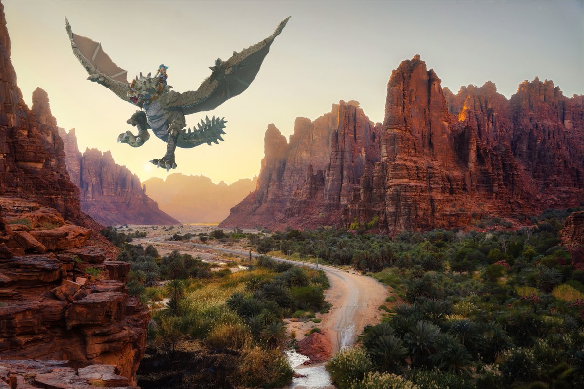 MonsterHunterAR's tweet photo. وضع الإجازة: نسخة المونستيز- يلا نسافر 🌍

🔹 تشاتاكابرا يقفز في مياه مضايق مسندم، عُمان
🔹جرافي (غرافيوس)  يحلق فوق وادي الديسة، السعودية
🔹 أجاراكان يستعرض قوته في الصحراء السوداء، مصر
🔹 راثالوس يحرس بحيرة إيشكول، تونس

عندما تزدهر الموائل، تصبح هي الوجهة الحقيقية. ترميم الموائل هو ما يبقي الرحلة مستمرة!

#MHS3 #MonsterHunterStories3