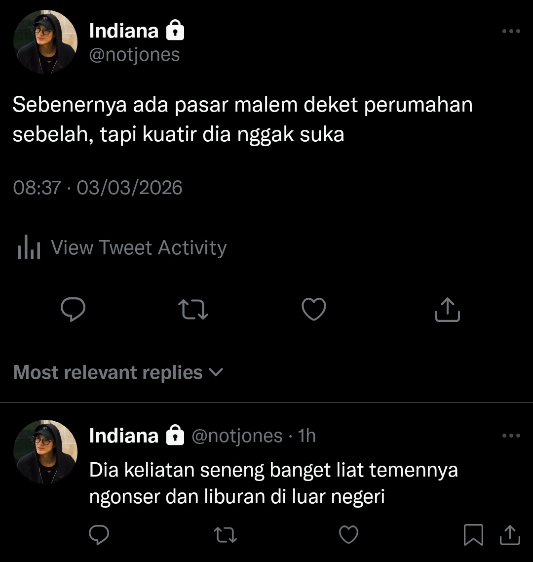 anarmfor's tweet photo. Indi nggak tau akunnya masih nyangkut di mic https://t.co/n8BQzorlvC