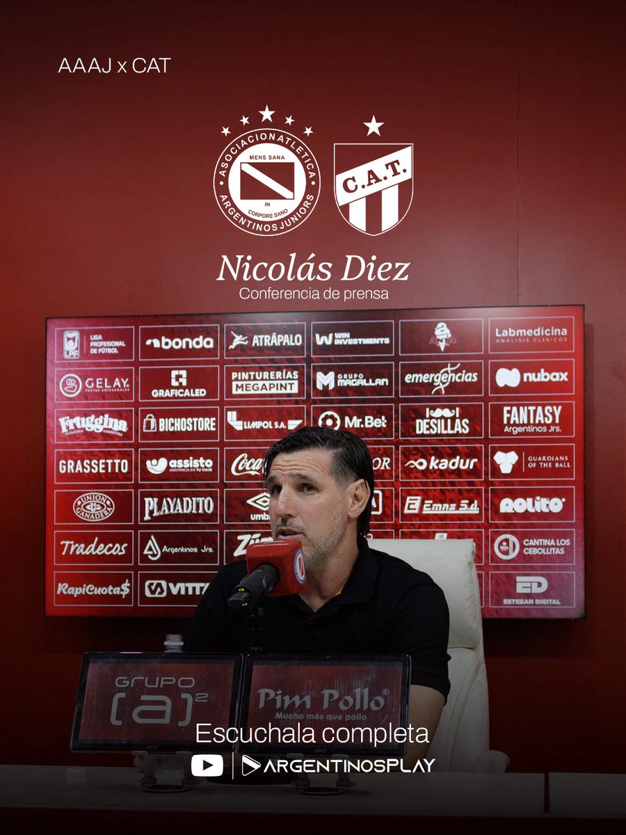 #AAAJ 🎙️ Escuchá la conferencia de Nicolás Diez: youtube.com/live/15o-GIXsA…