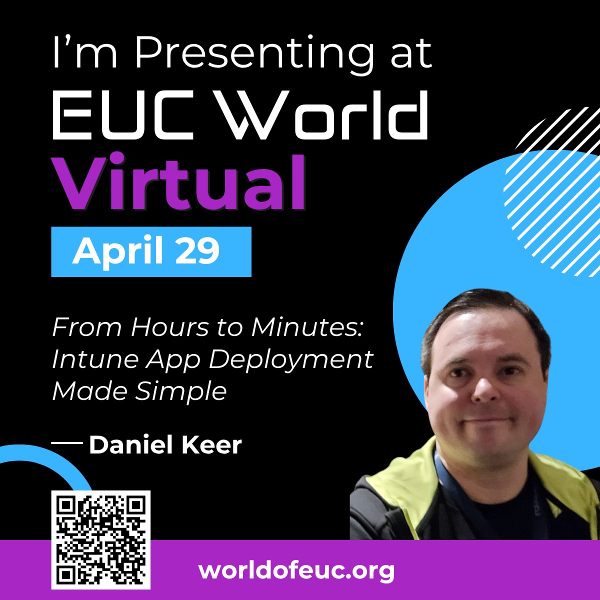 theDXT's tweet image. 🚀 On April 29th at EUC World Virtual, I’ll be presenting “From Hours to Minutes: Intune App Deployment Made Simple.” Let’s turn complex Intune deployments into a breeze! Join me live: worldofeuc.org/EUCWorld2026_V…

@WorldofEuc #EUCWorldVirtual #Intune #EUC #WorldofEUC #EUCWorld