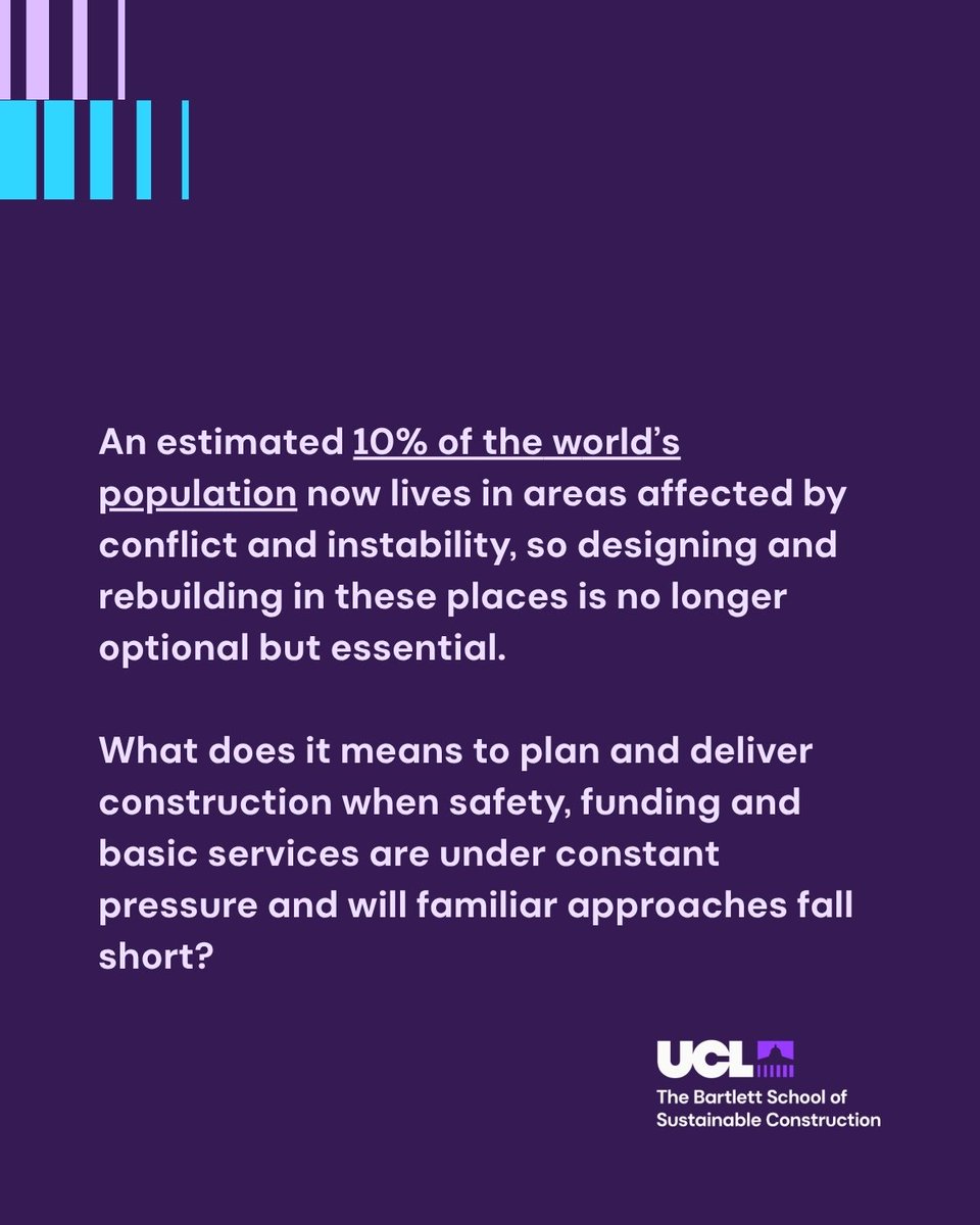 UCL Bartlett Faculty of the Built Environment tweet media