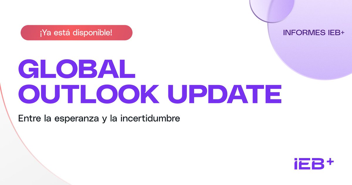 🌐Nuevo Global Outlook Update

Entre la esperanza y la incertidumbre

📌Economía
El viernes pasado el conflicto en Medio Oriente pareció encaminarse hacia una resolución: Irán anunció la reapertura del Estrecho y Trump reforzó el mensaje, provocando una fuerte caída en el precio