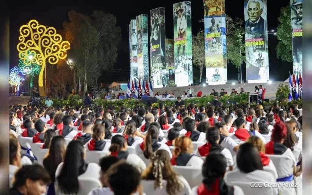 El copresidente nicaragüense, Daniel Ortega, afirmó que la lucha por la paz a nivel global es hoy día más urgente, y llamó a la unidad de los países en desarrollo frente a las políticas hostiles de Estados Unidos. Fte PL
