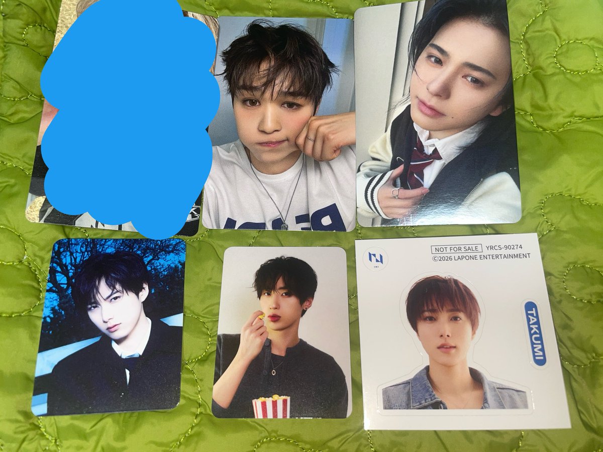 jamini_04's tweet image. INI PULSE トレカ 交換

【譲】 許・後藤・尾崎・松田
【求】 同種　髙塚

📮郵送交換
お気軽にお声掛けください✨

 #INI  #INI交換  #PULSE