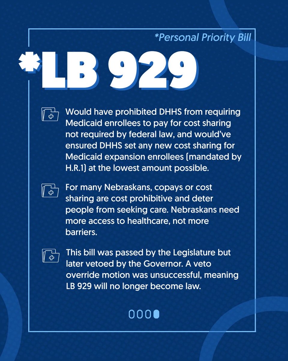 JohnforNE's tweet image. Friday marked the end of the 2026 legislative session ⏰ #neleg

This short session was a 60-day sprint — swipe to see which bills made it across the finish line ➞