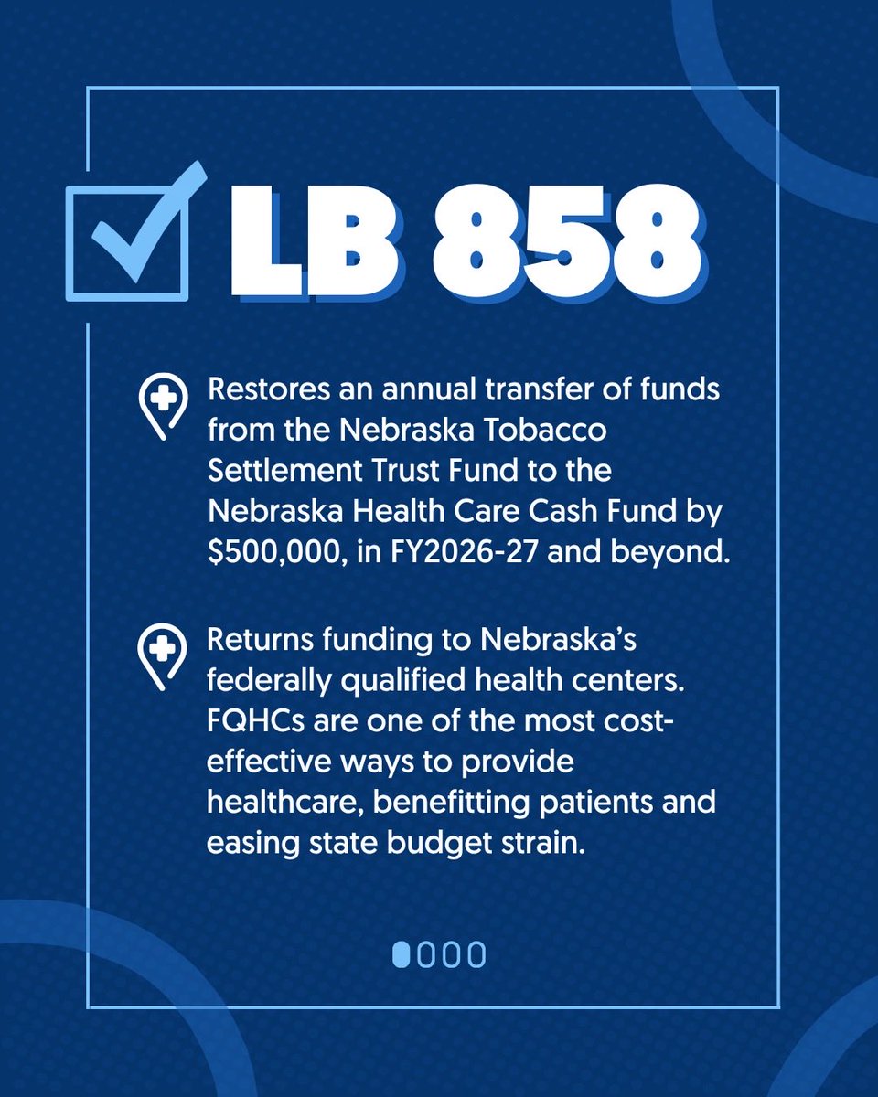 JohnforNE's tweet image. Friday marked the end of the 2026 legislative session ⏰ #neleg

This short session was a 60-day sprint — swipe to see which bills made it across the finish line ➞