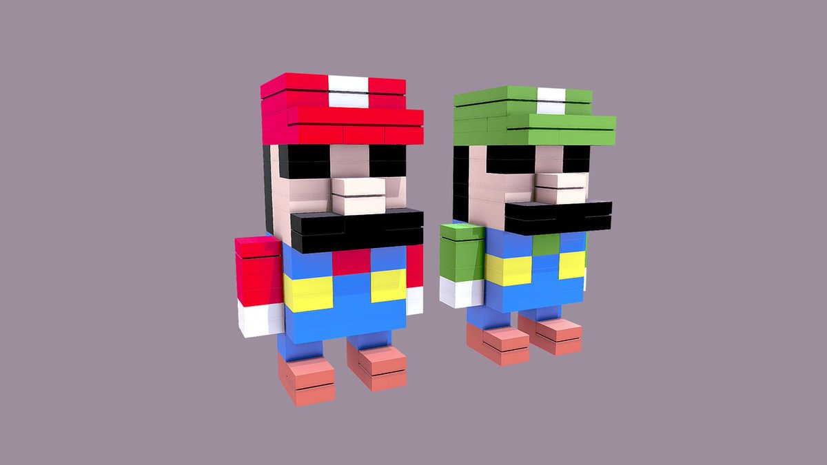 voxel_pacman's tweet image. Bring LEGO Mario &amp;amp; Luigi to your virtual world! Ready-to-use 3D models. Get it now!
dbr3d.itch.io/lego-mario-and…

#3D #LEGO #Mario #Luigi #3DModeling #Gaming #dbr3d #metaverse #mariobros #supermario #supermariobros