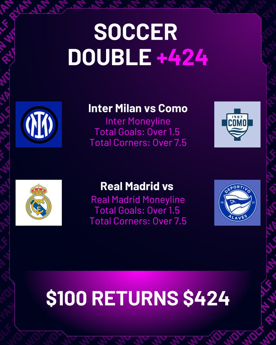 Ryan Wolf AI Sports Picks tweet media