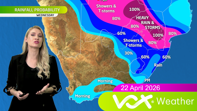 22 April 2026 Vox Weather Forecast SAWS WARNINGS L4 L2 Severe 22-april-2026-vox-weather-forecast-saws-warnings-l4-l2-severe