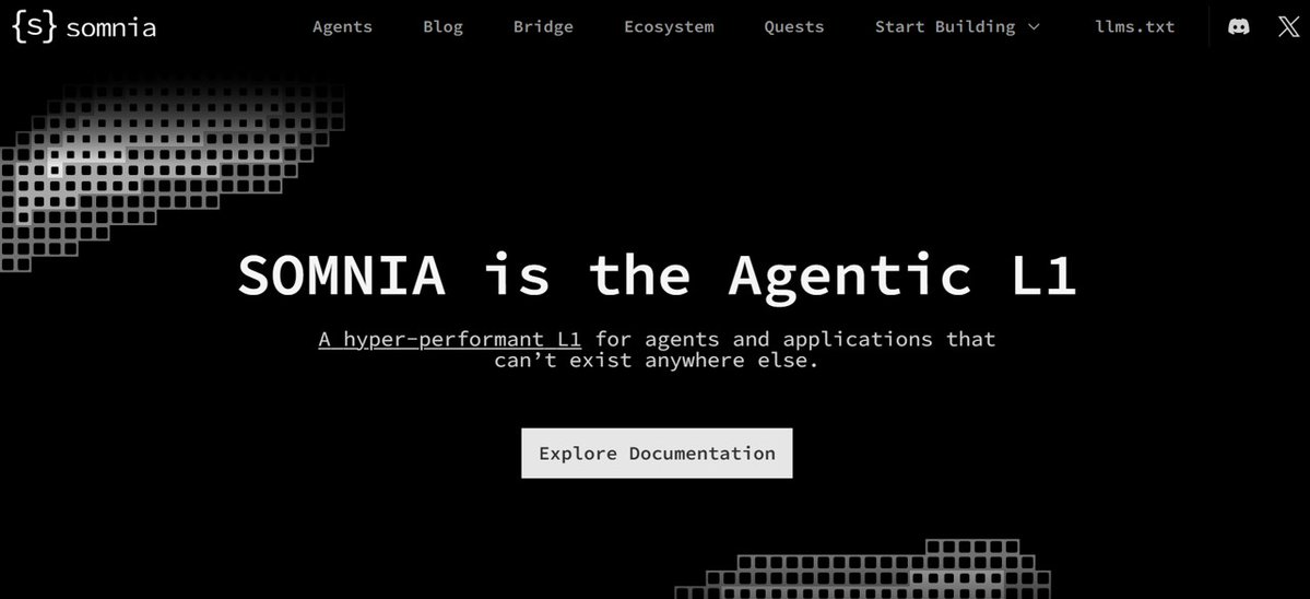 Today saw the launch of Somnia's new positioning as 'The Agentic L1'. Alongside a new logo, distinctive brand refresh, the launch of 'Somnia Agents' and two extremely exciting protocol launches (coming soon...).

It's been awesome to see the collaboration by the teams at