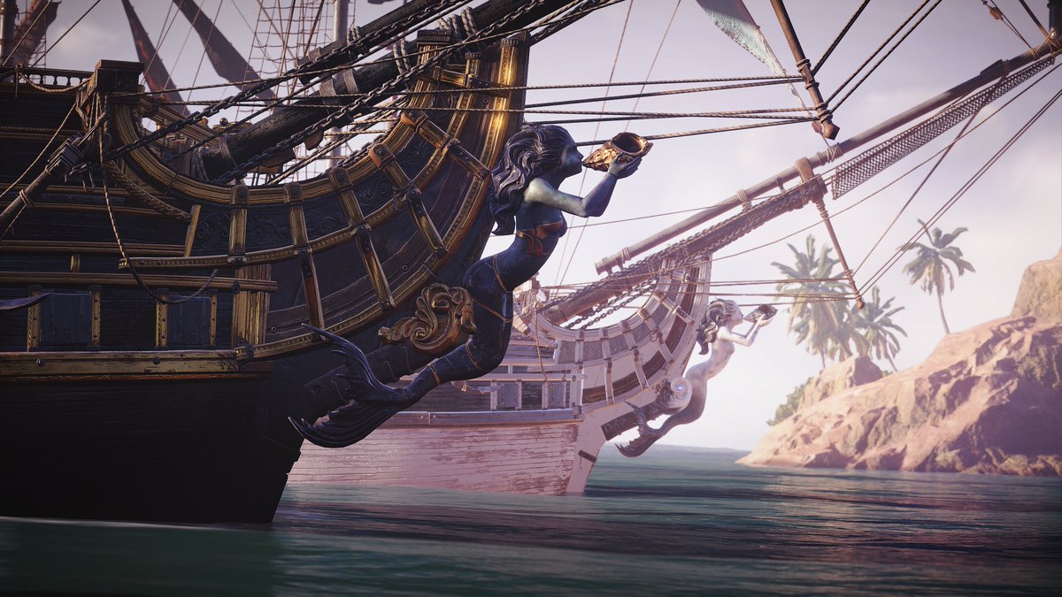RedHarlock's tweet photo. @NikTek If you asked me? A stand-alone pirate Sandbox. It's not a perfect game, far from it, but I personally enjoy it. I still play it time to time and enjoy it enough to have several hundred hours of it by now. https://t.co/agXTR72R2v