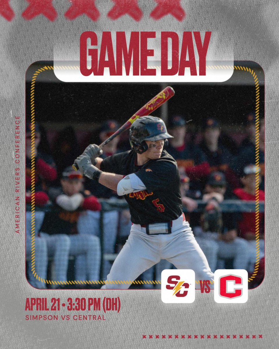 StormBaseballSC's tweet image. Perfect day to play ball ☀️

🆚 Central
🕞 3:30 p.m. (DH)
📍 Indianola, Iowa
📊/🖥️ linktr.ee/simpsonbaseball

#rollriversBSB #d3baseball