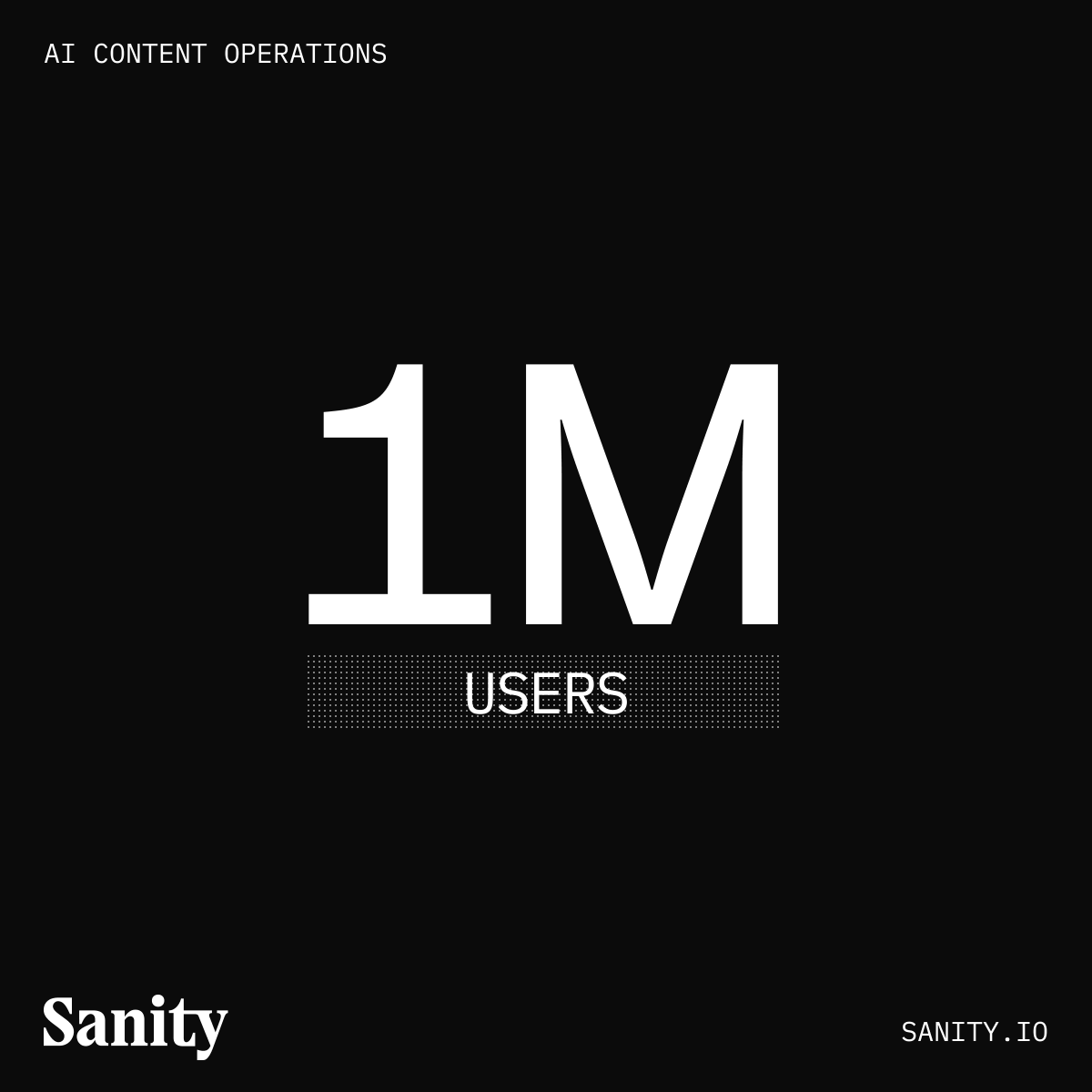 Sanity tweet media