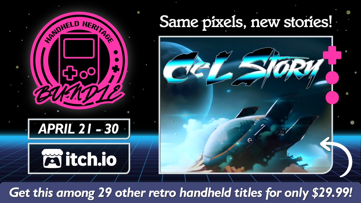 xCeLfr's tweet photo. If you want to try one of my games, along with plenty of other great ones at a low price, check out the #HHBundle
here: https://t.co/bkTm6IWqDN
30 modern #GameBoy games
26 developers from around the world
All playable on the original console. https://t.co/DqIzXe4atK