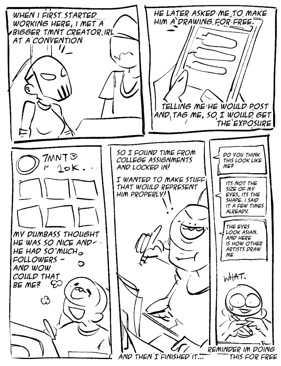 mushroomgrenade's tweet photo. This isn't a new thing, but I never really told anyone. It happens more than I like to admit too, which sucks.
Is that a smart thing to post? No.
But I feel like being honest about how I feel is important too.
#vent #ventcomic https://t.co/64BnLG8O0w