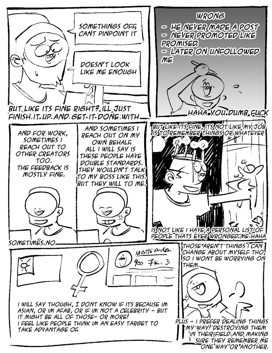 mushroomgrenade's tweet photo. This isn't a new thing, but I never really told anyone. It happens more than I like to admit too, which sucks.
Is that a smart thing to post? No.
But I feel like being honest about how I feel is important too.
#vent #ventcomic https://t.co/64BnLG8O0w