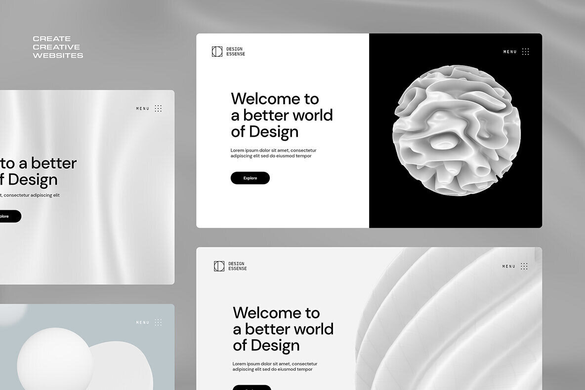 designeour's tweet image. Modern #3D Shapes Collection by #Design Essense designeour.myportfolio.com/modern-3d-shap…