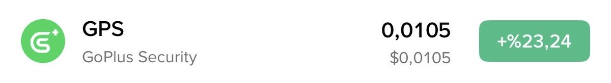 CryptooSun's tweet image. Dostlar #GPS ‘de TP1 geldi sayılır. Alıntıladığım paylaşımda tarihe ve işleme bakabilirsiniz. Şuan Binance borsasında en zirvede olanlarda 3. Sırada. 
Uzun bir aradan sonra canlı canlı 2 işlem paylaştım sizinle piyasa çok kötü iken ilk paylaştığım #THE %120 yaptı 3 gün içinde.