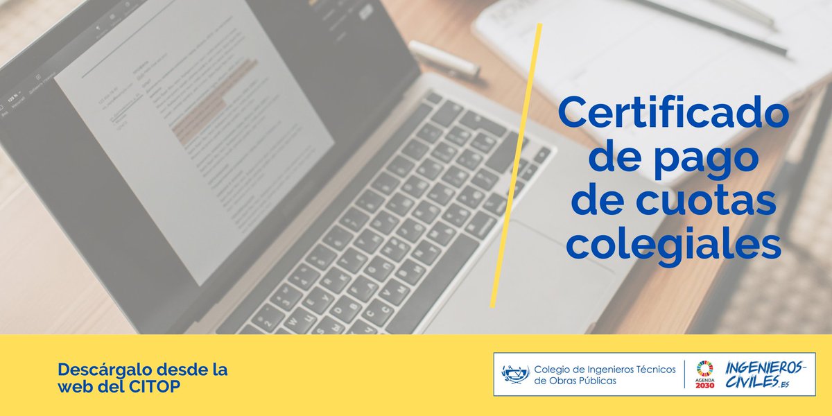 ColegioITOP's tweet image. Si estás preparando la Declaración de la #Renta, puedes descargarte el certificado de pago de tus cuotas colegiales. 

Accede ya a la web del Colegio de Ingenieros Técnicos de #ObrasPúblicas en ow.ly/CnSk50YNmQV

#SoyCITOP
