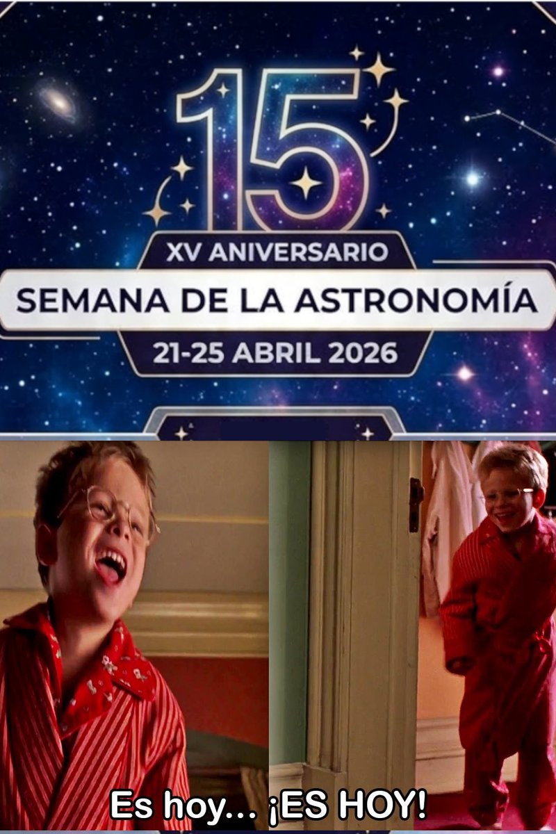 ndezacmx's tweet photo. Comenzamos
Semana de la Astronomía en el marco del 15 aniversario de la Sociedad Astronómica de Zacatecas
Les esperamos del 21 al 25 de abril
Consulta sedes y horarios https://t.co/Twa1tVnfA6