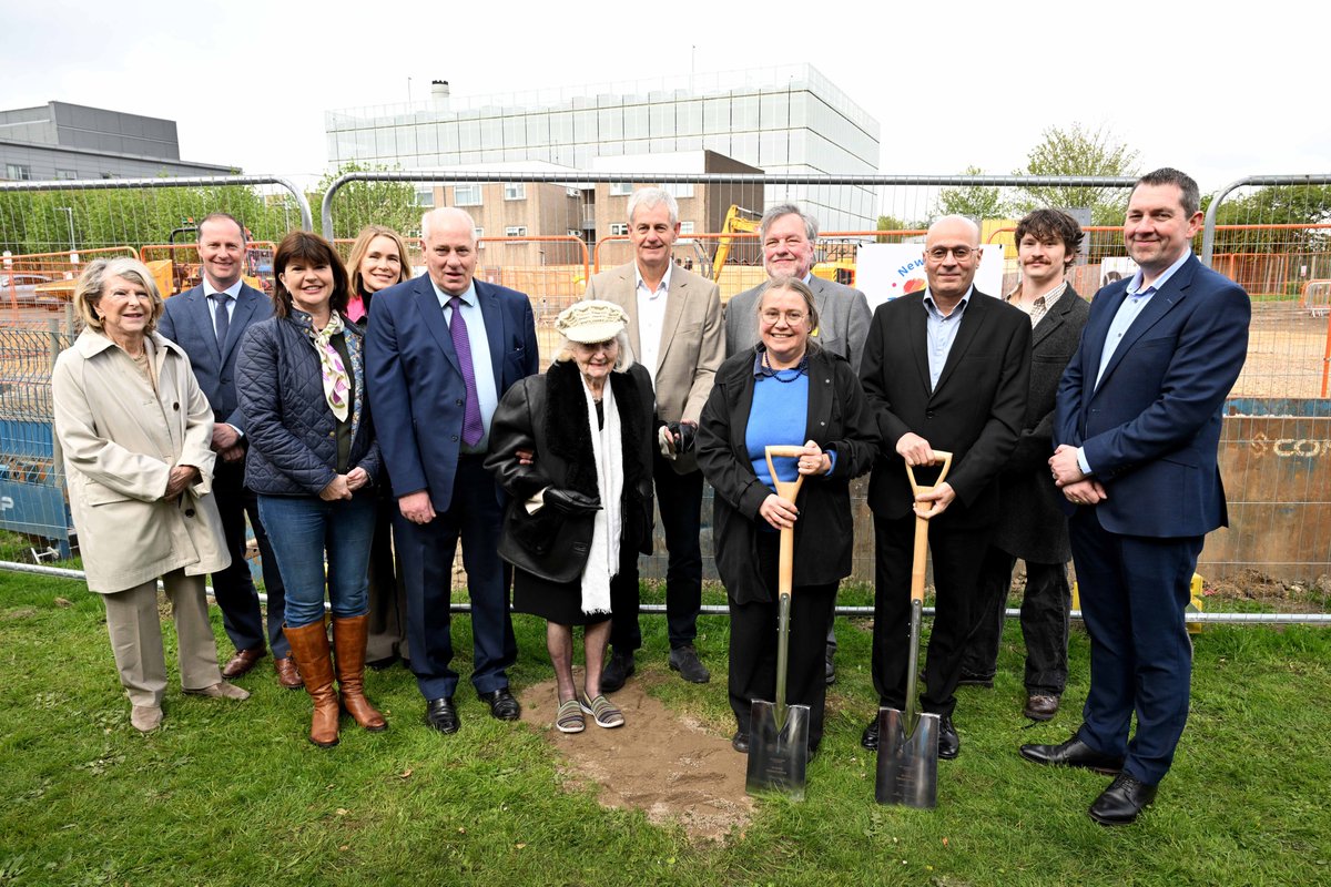 SBRFoundation's tweet photo. Today we officially started construction of the £30million Sir Bobby Robson Institute.

While our fundraising journey continues, we want to say a huge thank you to the generous donors who’ve brought us this far! 

🔗: https://t.co/Q8Er6DbFKa https://t.co/VGZVaXdaoP