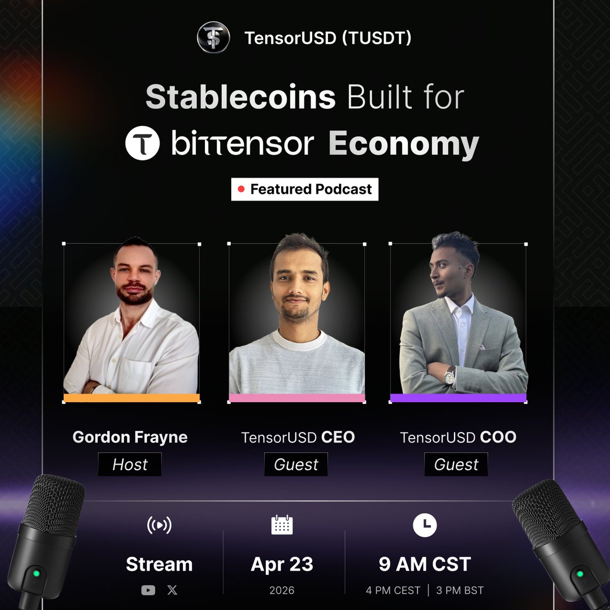 TensorUSD (TUSDT) tweet media