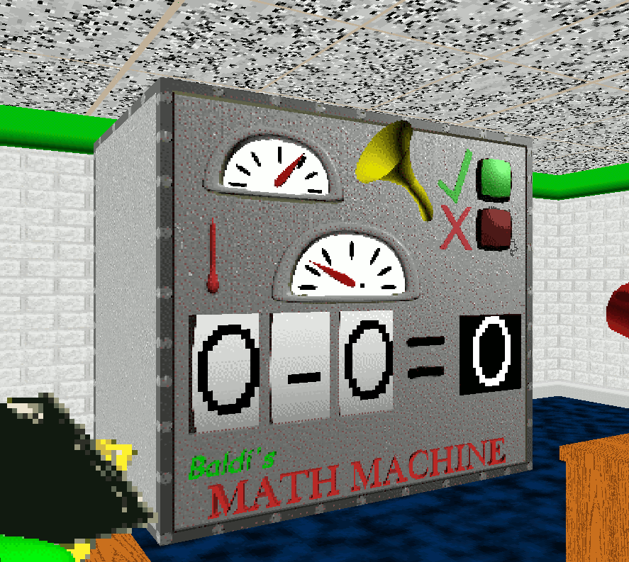 Math Machine Game everytime i see this i imagine that the math machine is just shocked ...
