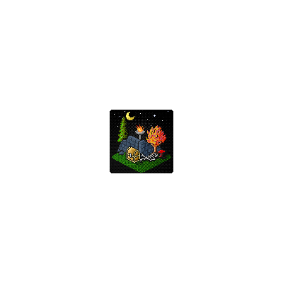 eclectocrat's tweet image. Trying to create an icon for my game with no art skills 🤡

Would seeing this on the app store pique your curiosity?

It has to look good when very small, which is hard.
Advice from seasoned pixel artists appreciated 🙏

#pixelart #isometric