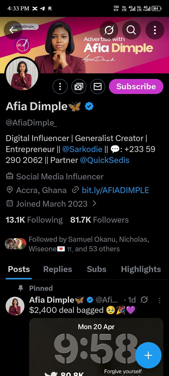 OdirahU's tweet photo. @officialmoore7 @AfiaDimple_ Hope e will reach me today God abeg 7018447707
Palmpay val https://t.co/Q9Qm6UPvuN