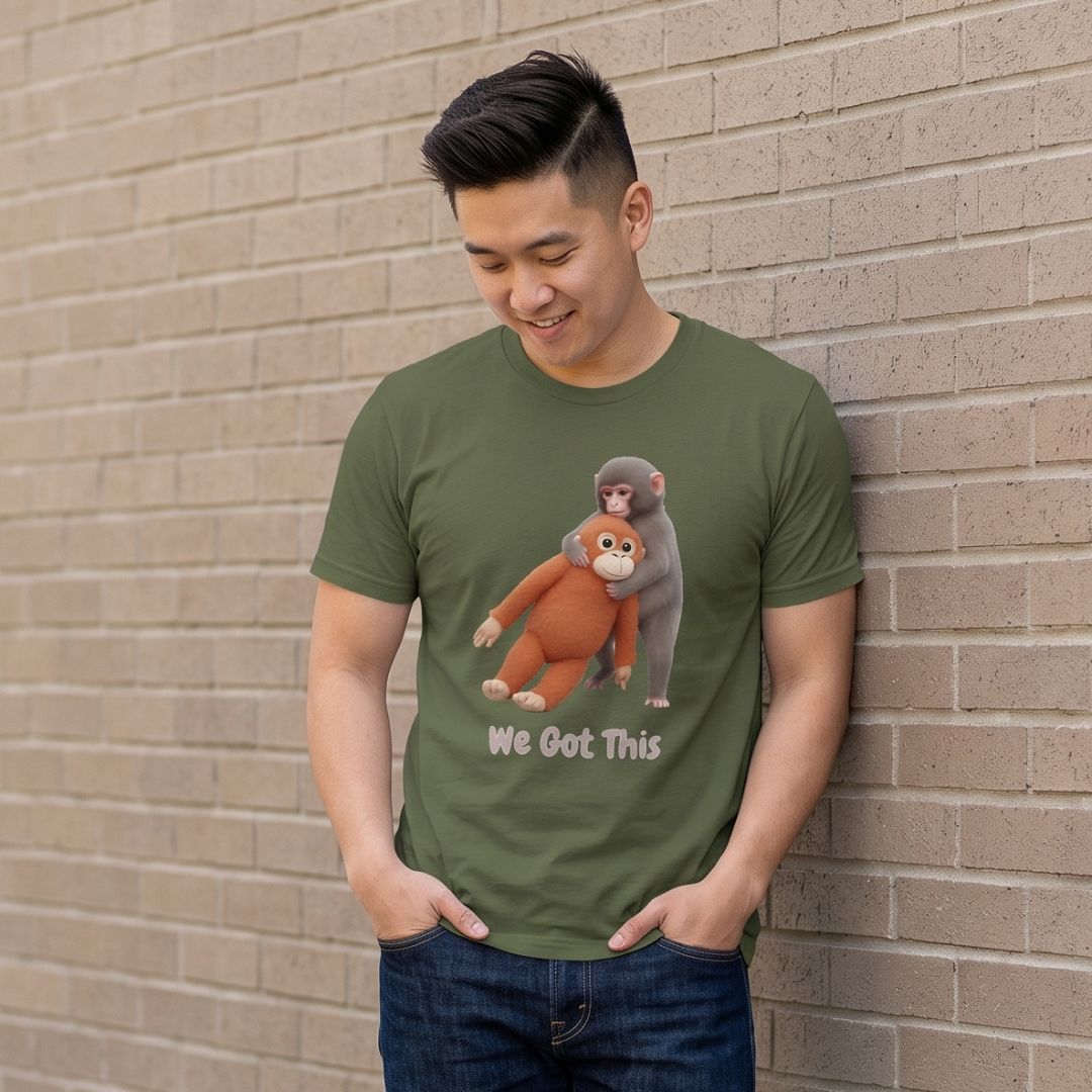 personalgraphx's tweet photo. Drop 001 is live. 🐒

"We Got This." — our new Fan Favorite tee. One curated design, limited run, exclusive neck label.
Everyday + Premium available. 👇

https://t.co/MRlSGKu6UC

#PersonalizedGraphics #punchmonkey https://t.co/e2lphN1xNY