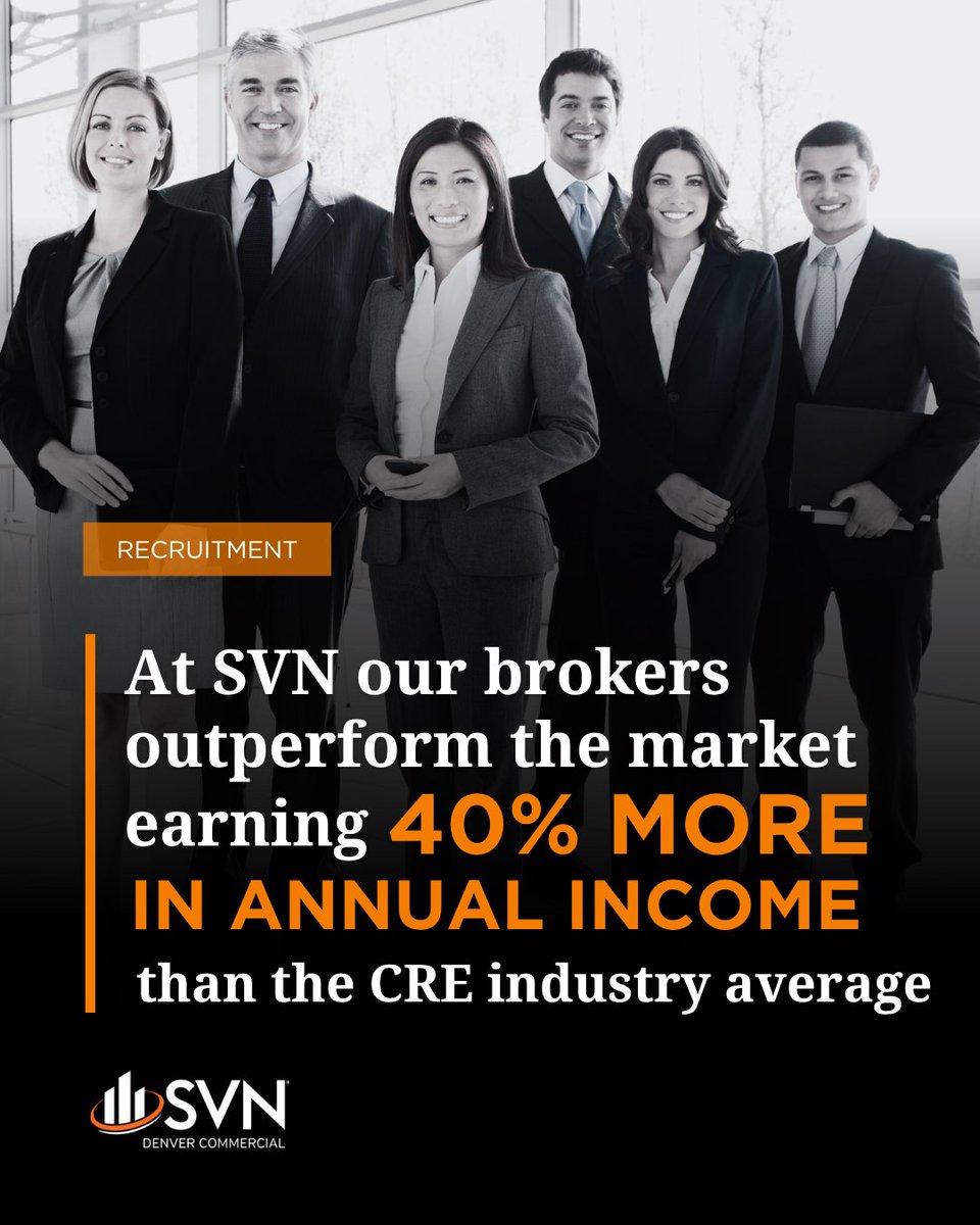SVN_Denver's tweet image. Outperform, grow, and build a lasting career!

Connect with Brian McCririe, MCR to learn why top brokers are choosing SVN - zurl.co/8hTfb 

#CRE #Hiring #BrokerLife #RealEstateCareers #CREprofessionals #JoinSVN #svn