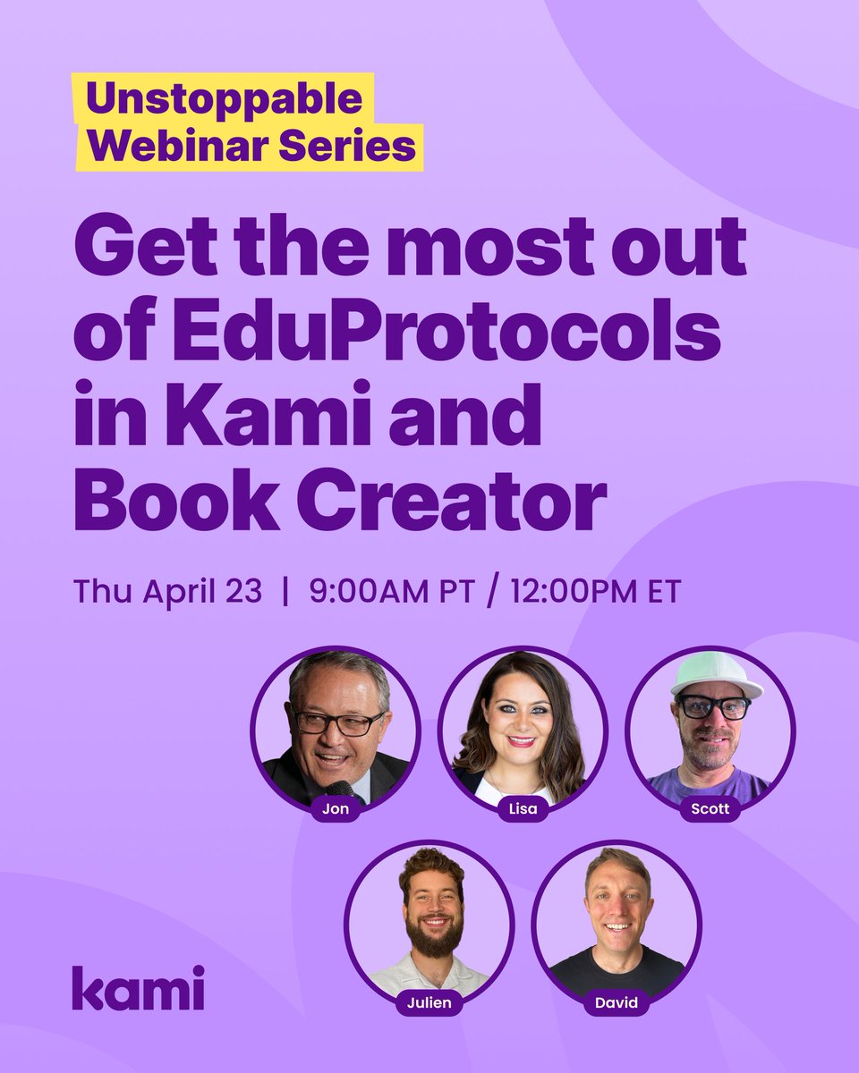 SummerfordStars's tweet image. Every time students have to re-learn directions, teachers lose time that could go toward actual learning. Joins to learn how EduProtocols can change that. 

Register: hubs.la/Q048Yx240

#EdTech #EduProtocols #K12