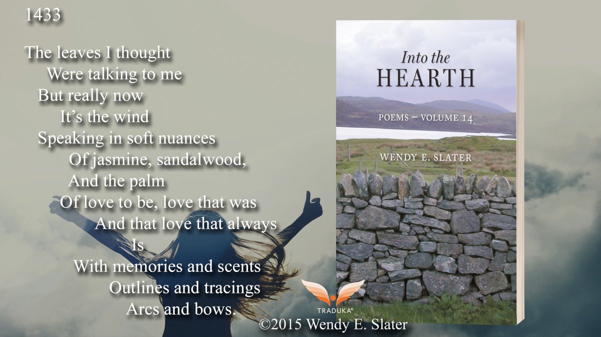 WendyESlater's tweet image. ⭐ ⭐ ⭐ ⭐ ⭐  #BookReview: 
"When you enter Into the Hearth, Slater takes you on a journey of the soul that you will not want to leave."

Start your journey now: books2read.com/IntotheHearth

#poetrybook #mindbody #poetrybooks #spiritualgrowth #mindfulness #readers

#poem