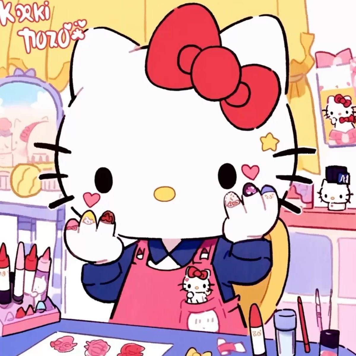 ricky as sanrio tweet media