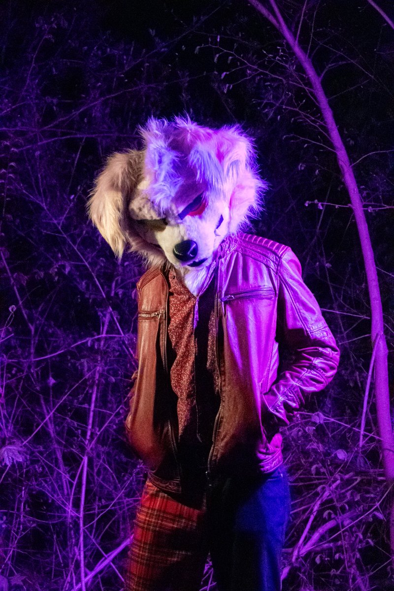 TemSaturo's tweet image. Let’s have a magical walk in the forest tonight 💜🖤💛

#Furry #furries #fursuit #fursuiteveryday