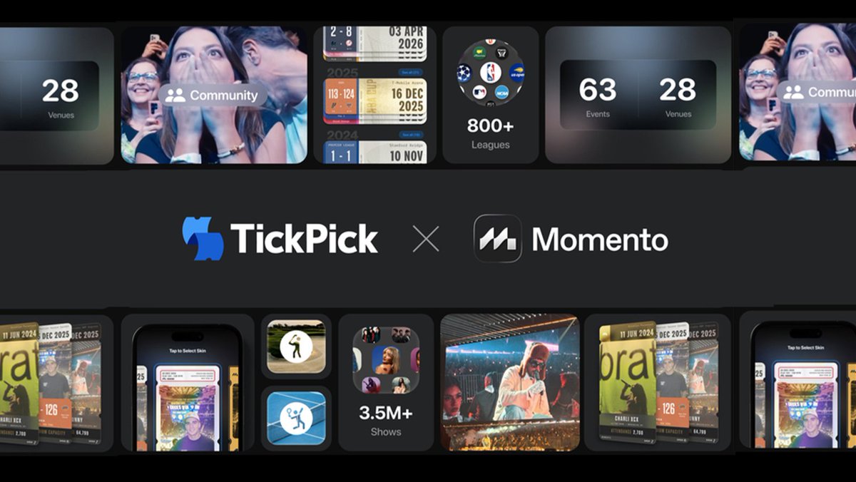TickPick's tweet photo. NEWS: We’ve made an acquisition 🚨

When TickPick launched in 2012, the goal was simple: 

Save customers money on hidden fees and bring transparency to an industry that needed it. 

Since then, we’ve saved customers more than $250 million in service fees.

But beyond that, we want to create the best possible experience around the events people love.

That’s why we’ve acquired @ACMomento, a mobile app that lets fans capture, share, and relive live event experiences.

Think of it as a digital scrapbook, turning your tickets into ‘Momentos’ you can collect and share with friends and family – bringing back the nostalgia of saving a ticket stub after a show or big game.

Nearly 20 million tickets have already been turned into Momentos on the app. 

If you’ve contributed to that number, there’s a lot to get excited about. 

If you haven’t yet, we're confident you’re going to love this.
