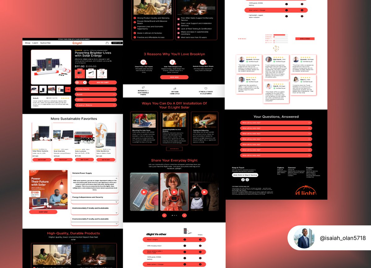 isaiah_olan5718's tweet image. New product page just dropped 

Designed to grab attention

Built to convert
Optimized to sell

Simple.
DM me “PAGE” if you want one.

#CRo📷📷 #Redesign #Ecommerce #ProductPage #DigitalMarketing #Figma #UXUI