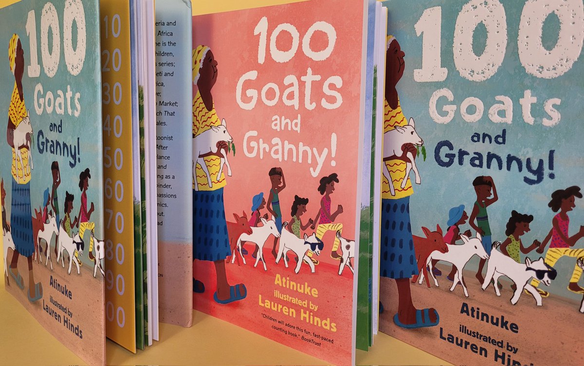 laurenlhinds's tweet image. 100 Goats and Granny!!
Hardcover / Paperback books!!

#kidlit #childrenbook #illustrator #picturebook #publishing