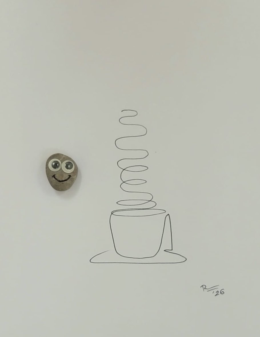 rosie_mann1's tweet image. ~ 

          Please have some tea  ☕️🍃

                                ~ 

#oneline #drawing #art